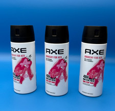 Lot of 3 Axe Anarchy for Her Deodorant  Body Spray for Women  150ML 5.07oz