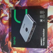 llano HDMI 2.1 Two-Way Switcher 
