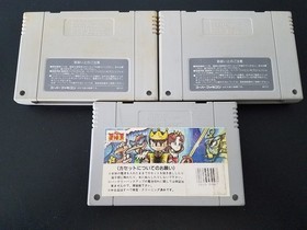 Nintendo Super Famicom SFC Jumbo Ozaki Hole in One Golf 3 game set Import Japan