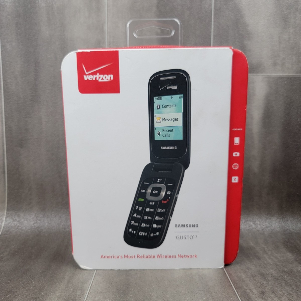 Samsung Gusto 3 - 64MB - Dark Blue (Verizon) SM-B311V (CDMA) for