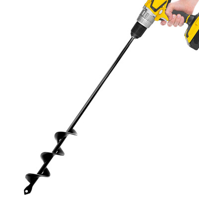 Auger Drill Bit for Planting - 1.6'' X 16.5'' Plant Auger for Cordless Drill - Bul