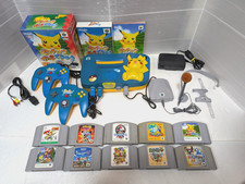 Nintendo 64 Pokemon Pikachu Region Free Conso...