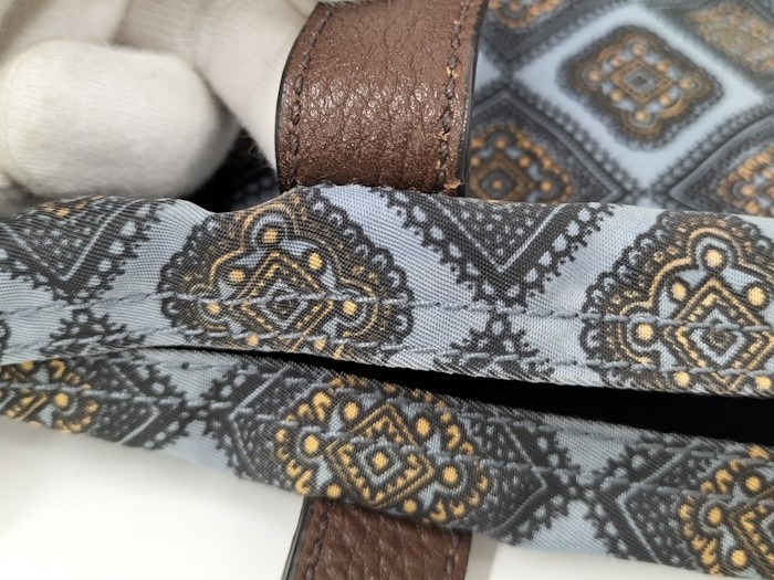 PRADA Tote Bag Nylon Blue Multi Color thumbnail 8