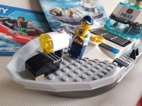 Lego 60129 Police Patrol Boat 60129-1 Prison Island City Policeboat Prisonisland