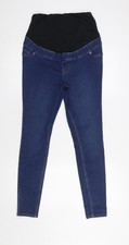 New Look Women Blue Maternity Skinny Jeans Size 12 Lift & Shape