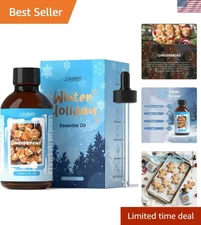 Gingerbread Essential Oil 4 Fl. Oz – Pure Aroma for Winter Candles & Diffusers