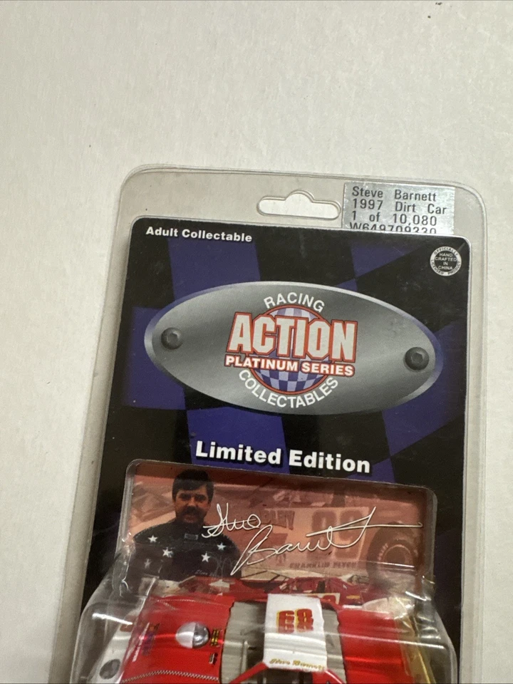 Action Platinum #89 Steve Barnett Bradley 1/64 1997 Dirt Car Nu Como Nuevo en Caja C9 Foto 3 de 4