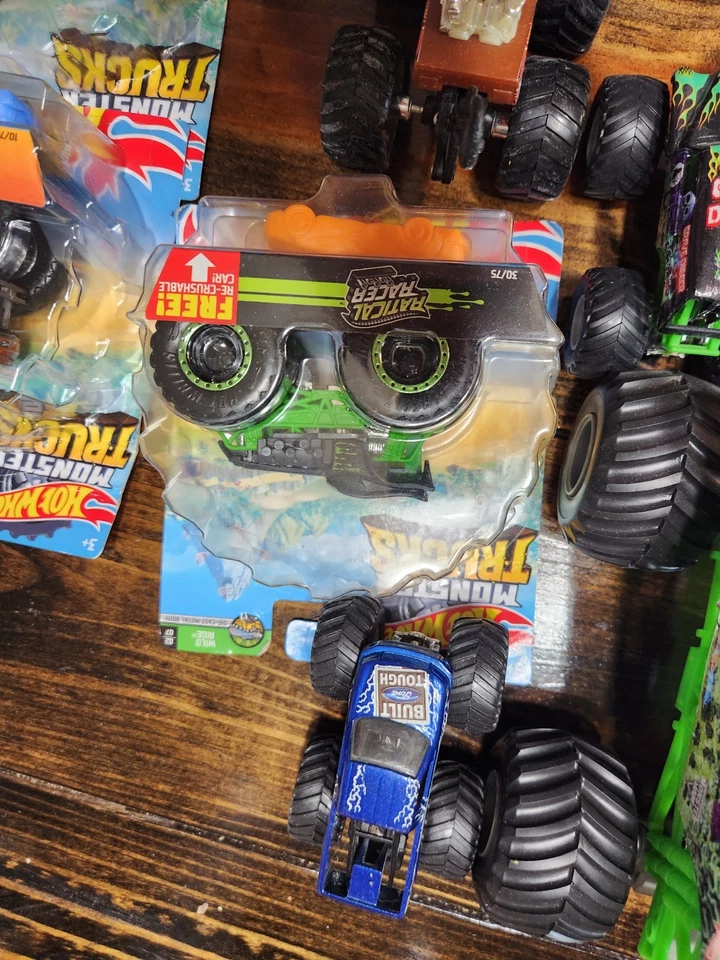 Lot Of 13 Monster Truck Hot Wheels, Various Size. Some NIB - Image 3 of 4