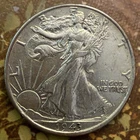 1943 Walking Liberty Half Dollar Silver
