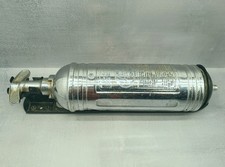 Vintage Pyrene Chrome Car Fire Extinguisher with Bracket