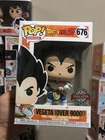 Dragon Ball Z! Funko POP! Vegeta (Over 9000) #676 w/PROTECTOR
