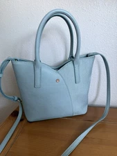 LC Lauren Conrad Tulip Mini Crossbody Bag Light Blue NWOT
