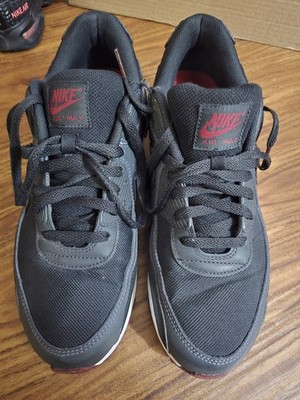 Nike Air Max 90 Anthracite Team Red DQ4071-001 Men s Sneakers Shoes Size 13 US