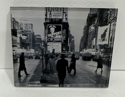 Met Museum Acrylic Art Block   Rudy Burckhardt  Times Square 1938  NYC Photo