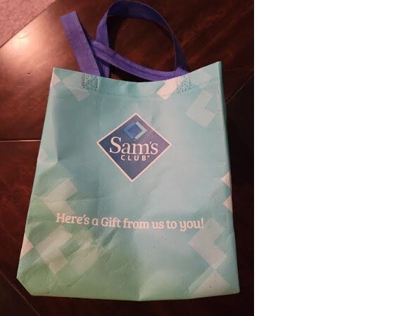 Sams Club Pickup Shopping Bag Tote Polypropylene NEW 12” x