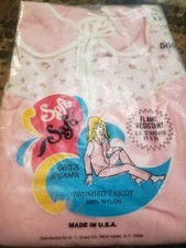 Vintage Soft  Safe Girls Pajama, Size 12
