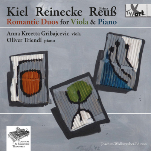 Friedrich Kiel Kiel/Reinecke/Prinz Reuß: Romantic Duos for Viola & Piano (CD)