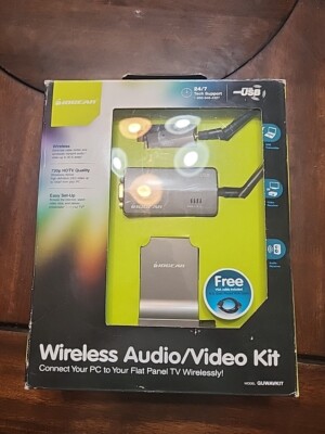 IOGear Wireless Audio/Video Kit USB, VGA Cable and Wireless USB Adapter GUWAVKIT