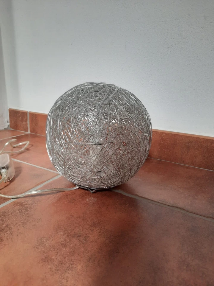 abatjour da comodino, in acciaio inossidabile diametro 20 cm - Immagine 3 di 3