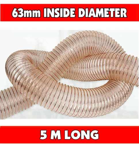Hose Dust Ducting Ventilation CNC PU Flexible Air Exhaust Pipe 25mm to 300mm - Picture 95 of 127