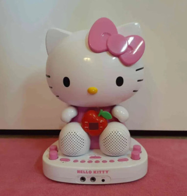 Hello Kitty 2012 Karaoke Machine/CD Player- Used, Functional, Missing Microphone