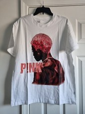 Women's Large Pink Graphic T-shirt