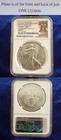 USA 2021 (P) SILVER EAGLE NGC MS69 T-1 EMERGENCY PRODUCTION PHILADELPHIA 24477