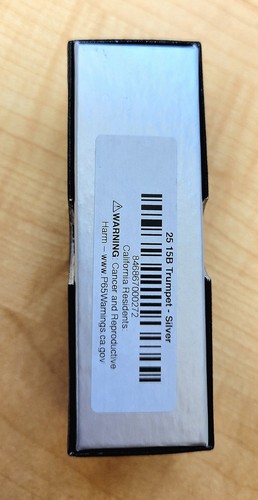 Schilke 15B Standard Series Trumpet Mouthpiece - Silver Plated - Picture 4 of 5