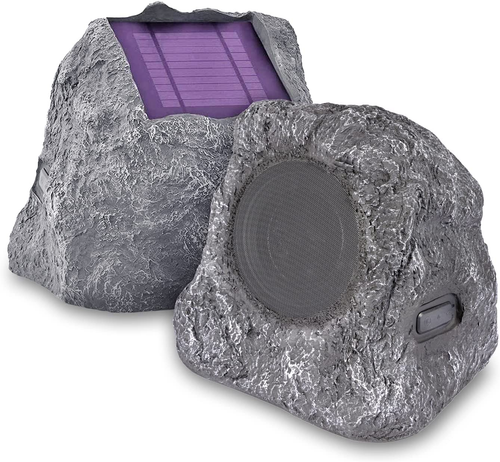 Outdoor Rock Lautsprecher Paar - Wireless Bluetooth, für Garten, Terrasse, wasserdicht, - Bild 2 von 8