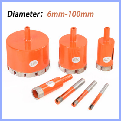 Sintered Diamond Drill Bit 6mm-100mm Hole Saw For Marble /Tile /Granite /Stone