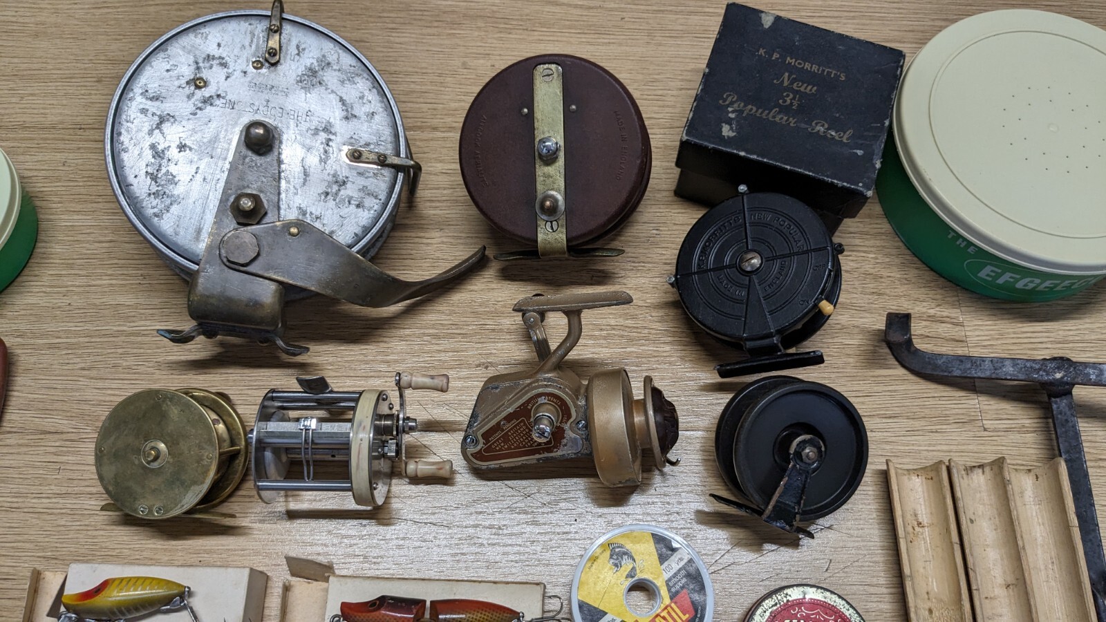 vintage fishing tackle job lot eBay