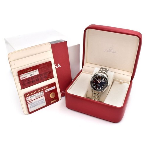 OMEGA Ω Seamaster Planet Ocean 600M GMT 232.30.44.22.01.002 SS...