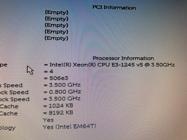 Dell Precision 3620 E3-1245 V5 3.50ghz 16GB 1TB DVDRW Linux Ubuntu