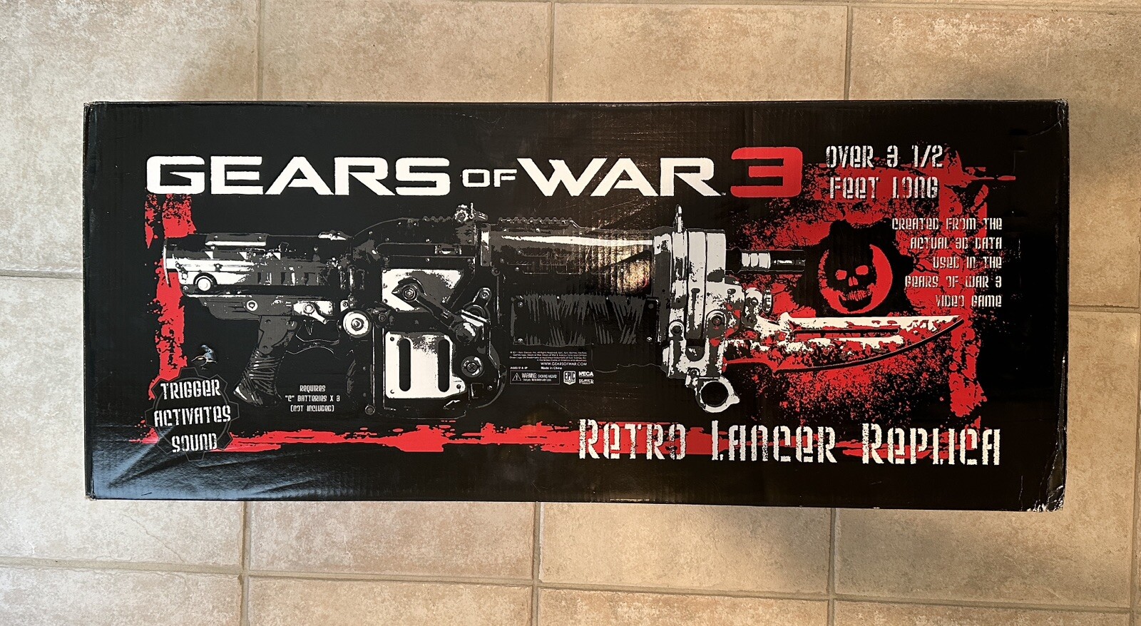 Gears Of War 3 Retro Lancer Replica eBay