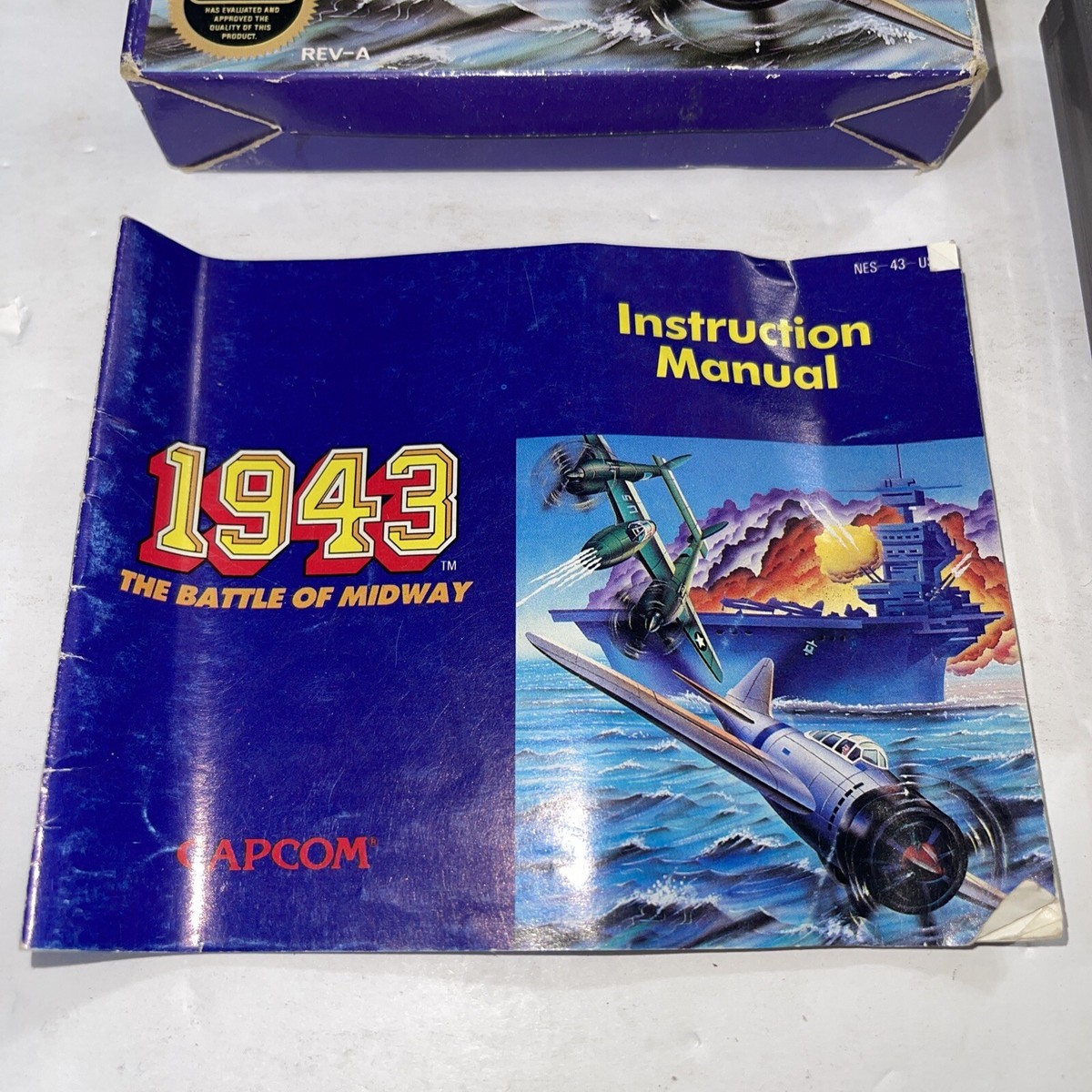 Nintendo ぱぷあ出品 Nintendo NES 1943: The Battle of Midway no manual 13388110100| eBay