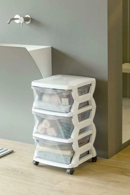 Cassettiere in plastica da cucina