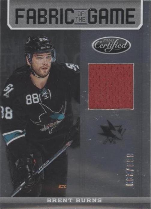 2012-13 Panini Certified - Brent Burns #FOG-BUR - 1 of 1