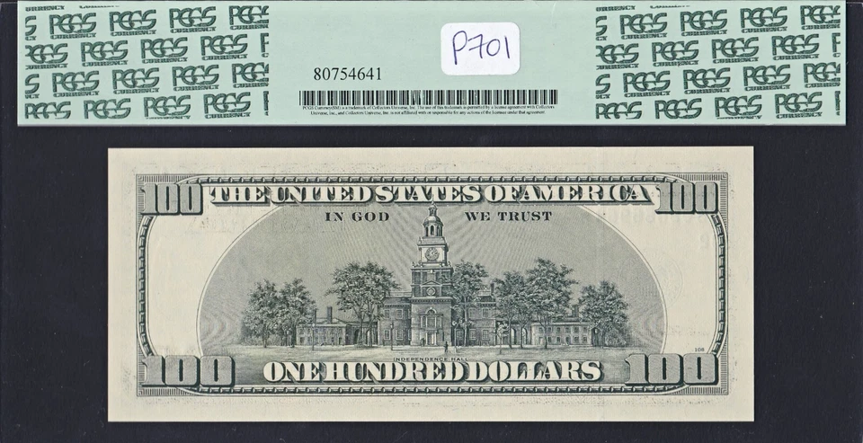 2006 Star $100 Federal Reserve Note New York PCGS 65 PPQ Gem Unc Replacement FRN - Image 3 of 4