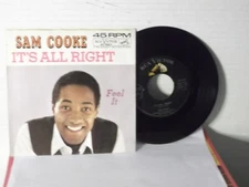 Sam Cooke,RCA 47-7927,"It's All Right",US,7" 45 with P/S,1960 classic R&B,Mint