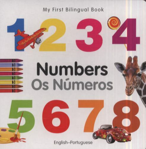 My First Bilingual Book-Numbers (English-Portuguese) by Milet Publishing...