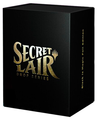 Magic the Gathering: Secret Lair Black is Magic - Foil [MTG Magic the Gathering: Secret Lair Black is Magic - Foil [MTG