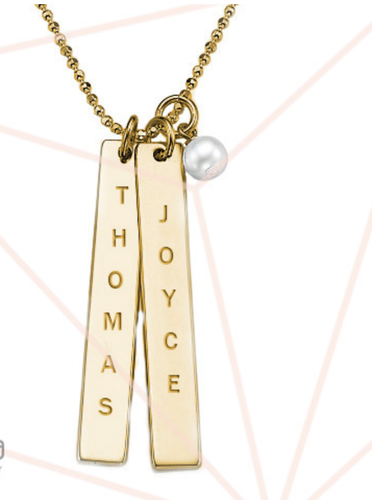 18K GOLD OVER STERLING SILVER CUSTOM 