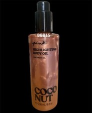 Victoria's Secret PINK Coconut Highlighting Body Oil,236ml / 8 fl oz NEW