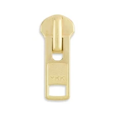 YKK #10 Metal Jacket Zipper Sliders - 10/Pack – Brass BRAND NEW