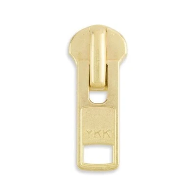 YKK #10 Metal Jacket Zipper Sliders - 10/Pack – Brass BRAND NEW