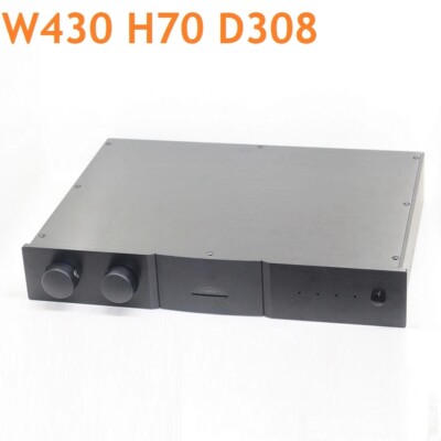 Diy Naim Aluminum Preamp Amplifier Chassis NAP150 NAP200 Shell DIY DAC Enclosure
