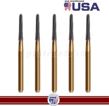 5 Pcs Dental Endodontic Tungsten Carbide Burs Set FG Endo-Z Zekrya 21mm Drill