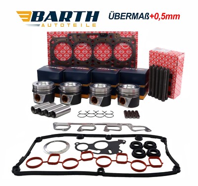 Reparatursatz Kolben Übermass +0.5 mm VW 2.0 TDI 03L107065AD 189.380 726.840