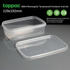 Reusable Food Containers Takeaway Microwave Freezer Safe Storage Boxes + Lids UK