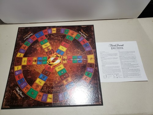 de de edición colectiva de la trilogía de películas de Trivial Pursuit de El Señor de los 76930409268 | eBay